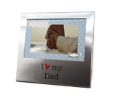 I Love My Dad 6" x 4" Aluminium Frame - FA518D {DC}