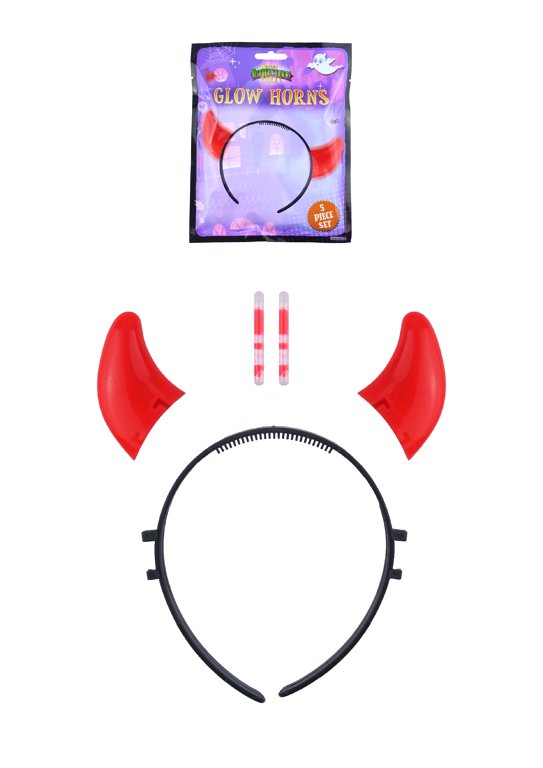 Glow in the Dark Devil Horns