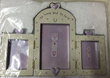To Have and to Hold Triple Photo Frame {DC}