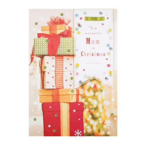 Wonderful Mum Christmas Card "Greatest Gift" 