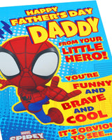 Little Hero Design Marvel Spider-Man From Son Dad Father's Day Card {DC}