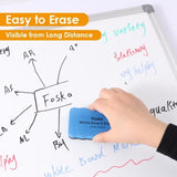 Pack of 4 Assorted Whiteboard Marker Pens - Bullet Point