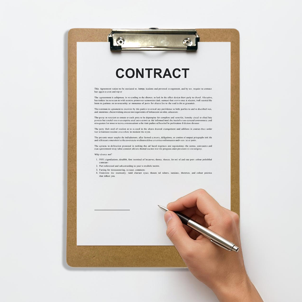 A4 Quality Wooden Clipboard with Hanging Hole