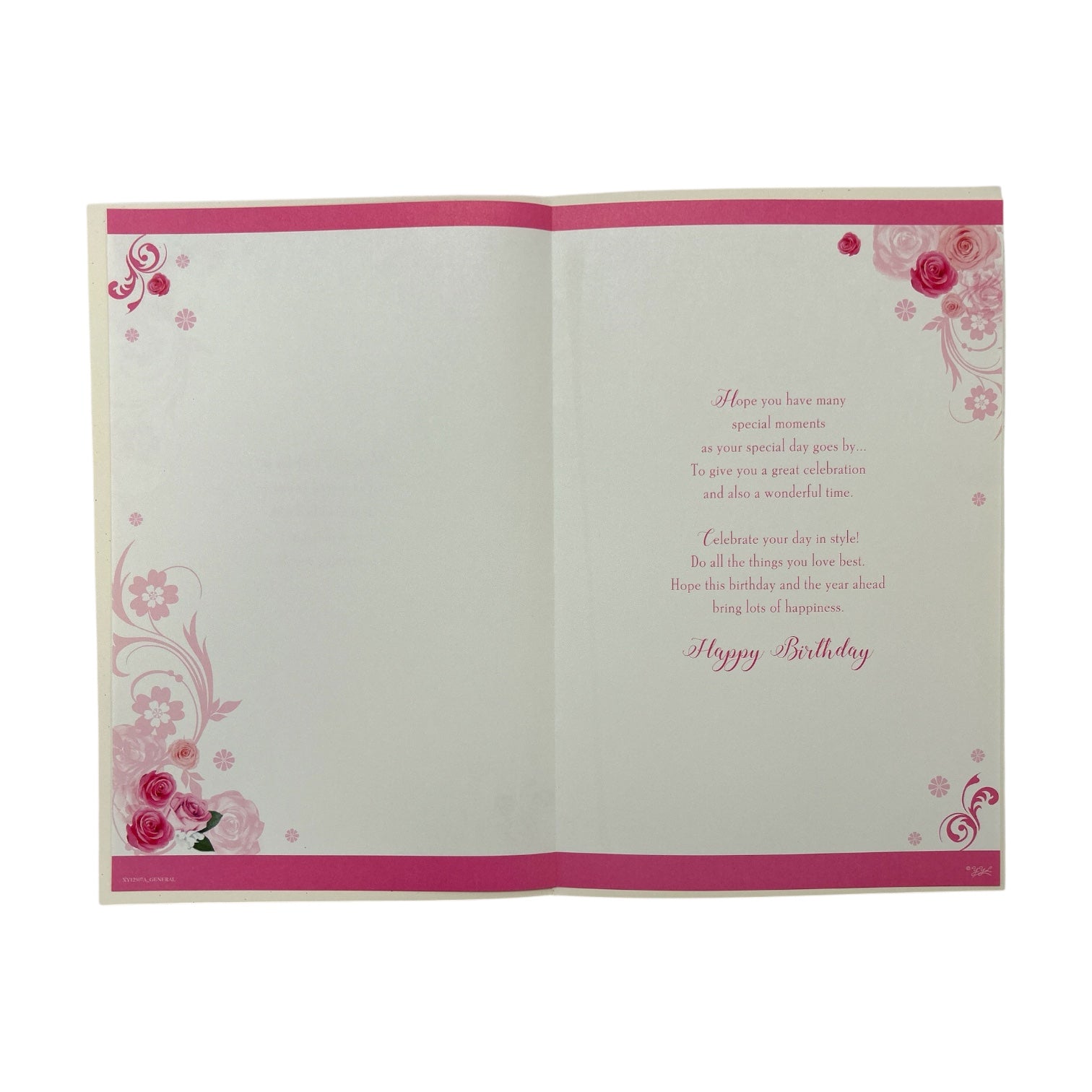 Daughter Age 21 Girl Walking Through A Park Birthday Card