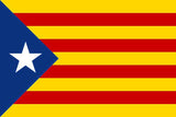 Estelada Catalunya Flag 5ft X 3ft