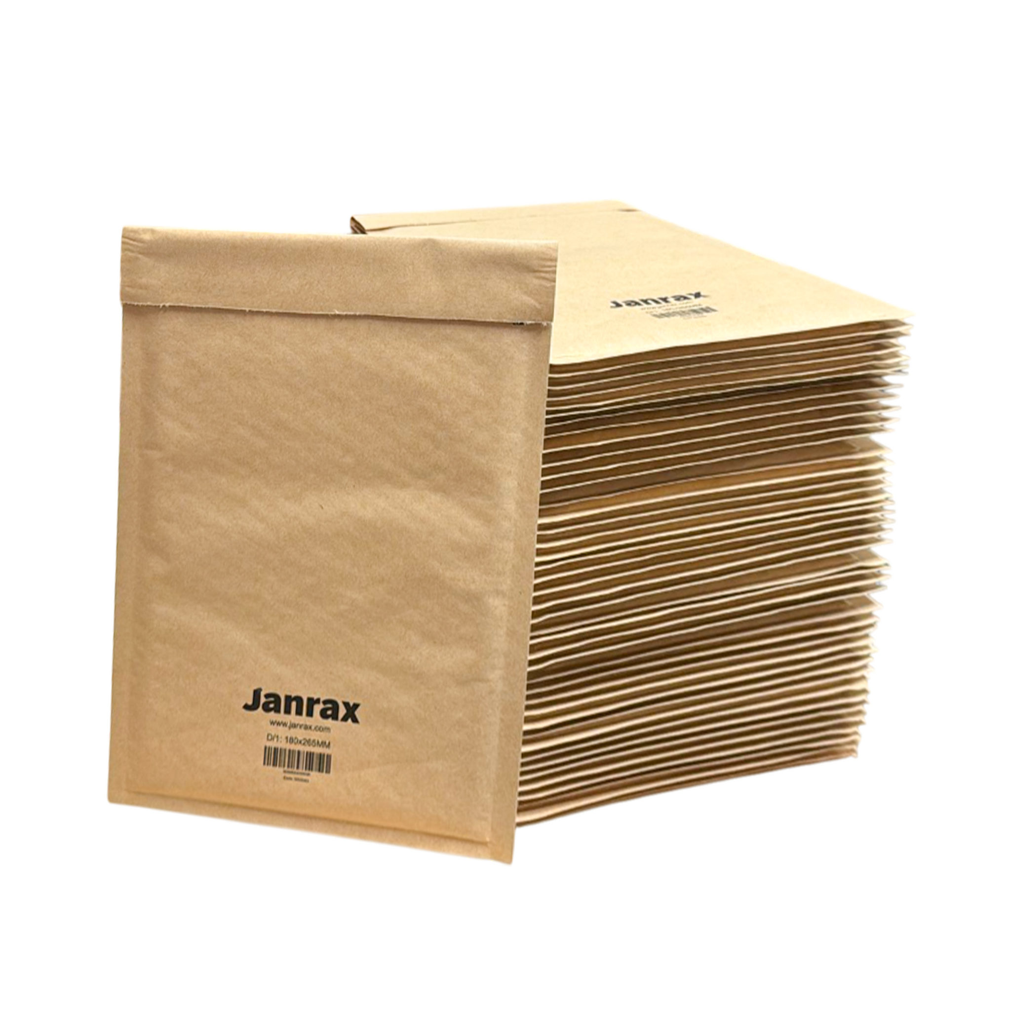 Bubble Lined Size 1/D Padded Brown Postal Envelope by Janrax
