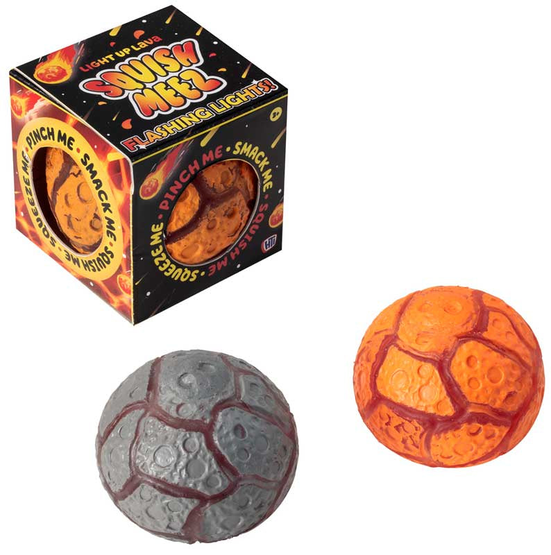 Single 6 cm Light Up Lava Ball