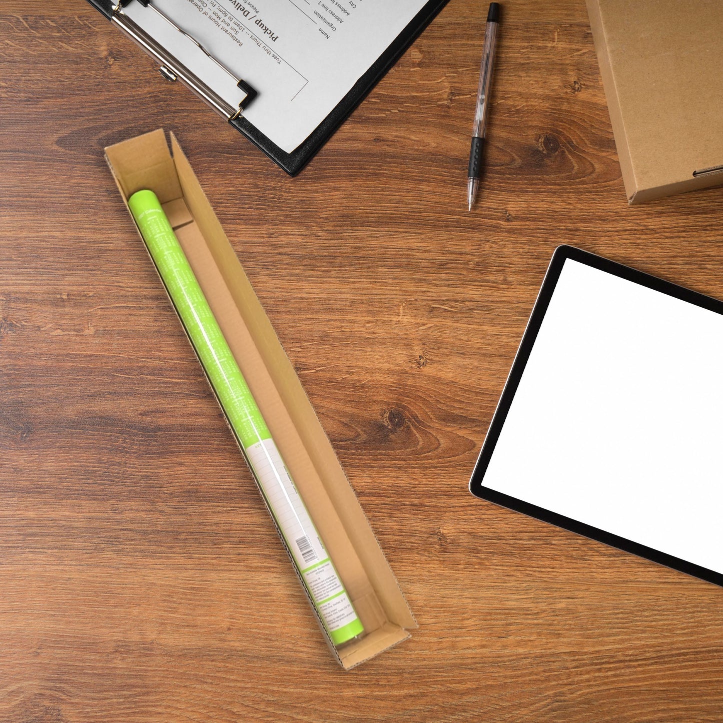 Cardboard Packing Box 8x7x46cm — 3mm Corrugated Flute {DNL}