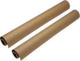 HBMX1883 Pack of 2 Imitation Brown Kraft Paper Roll 500mm x 20m