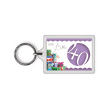 Age 40th Celebrity Style World's Best Keyring