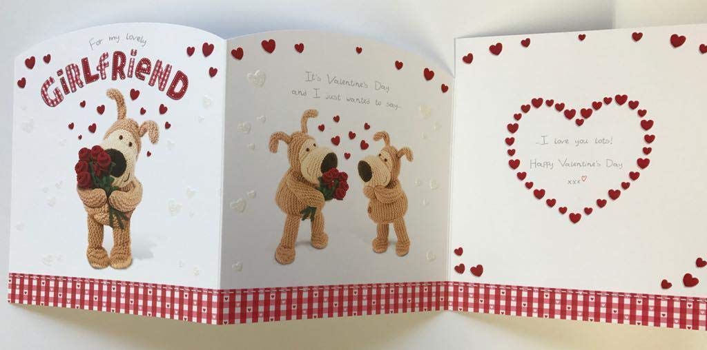 For my lovely Girlfriend Happy Valentine's Day card