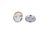 4cm Rainbow Pride Badge
