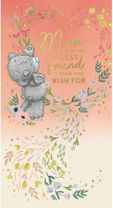 Bear Stood With Arms Outstretched Mum & Best Friend Mother's Day Card