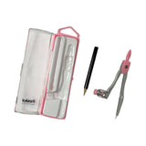 Pink Compass Divider with Pencil