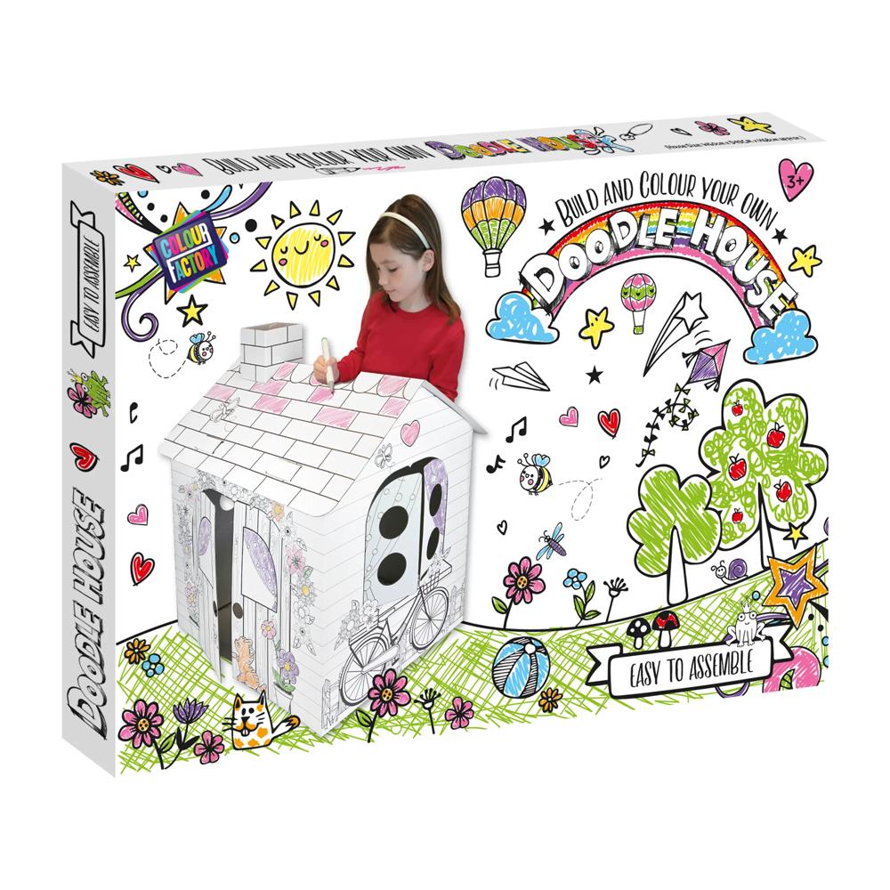 Build & Colour Your Own Doodle House