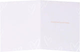 Champagne Glass Design Engagement Congratulations Card