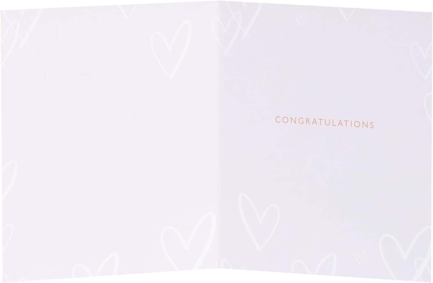 Champagne Glass Design Engagement Congratulations Card