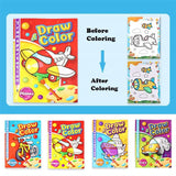 8 Pages Slim Coloring Book