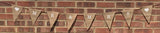 8 Pennants Mr & Mrs And Hearts Hessian Bunting