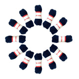 Navy Blue Acrylic Yarn Roll – 10g, 4 Strand 8 Ply Knitting Wool