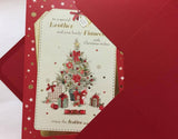 TRADITIONAL BROTHER & FIANC'EE CHRISTMAS BOTH OF YOU NICE VERSE GREETING CARD