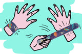 Single Space Snap Bracelet