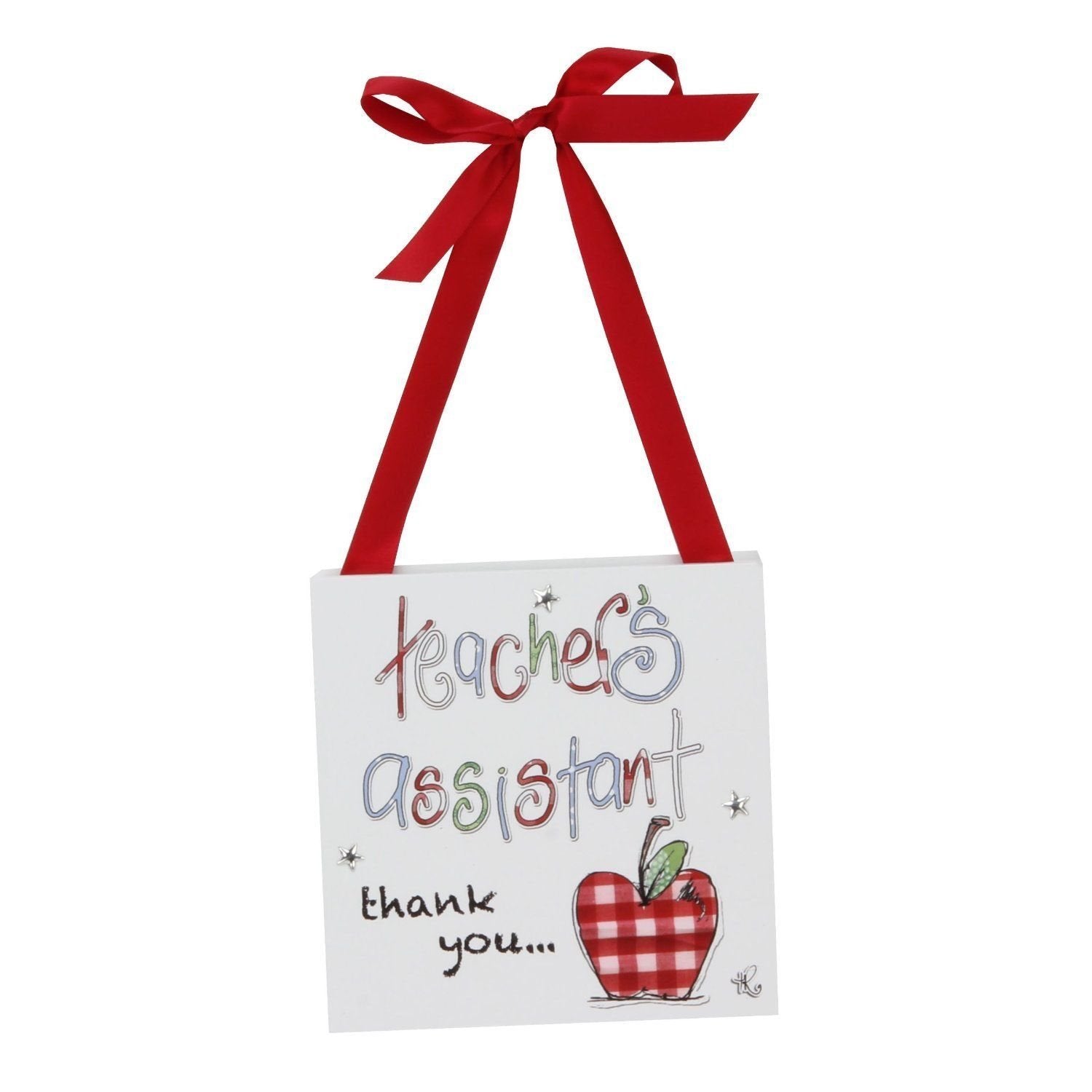 Kacey Russell Thank you Teacher's Assistant Hanging Plaque