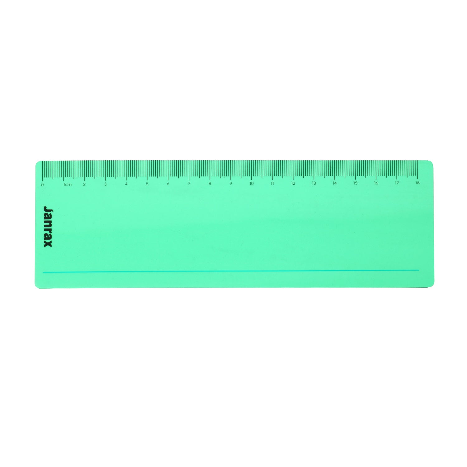 Pack of 8 Green 191x70mm Dyslexia Overlay Reading Rulers – PET Material, Rounded Corners