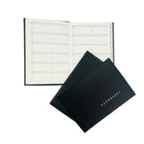 A5 Black Address Book By Janrax