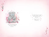 Bear Sat With Love Bunting Mummy Valentine's Day Card