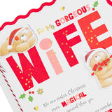Forever Friends Festive Romance Design Luxury Boxed Wife Christmas Card