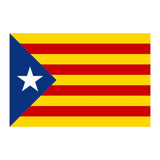 Estelada Catalunya Flag 5ft X 3ft