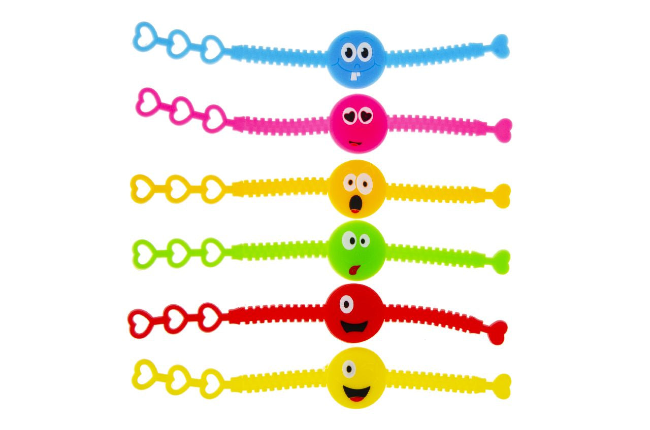 Single Emotion Faces Bracelet 19cm