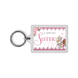 A Special Sister Celebrity Style World's Best Keyring