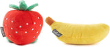 Better Together Strawberry and Banana Pair Soft Toy Set of 2 Gift Mothers Day, Birthday, Valentines Day, Anniversary