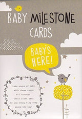 Baby Milestone Hallmark New Cards 6 double sided printed. 