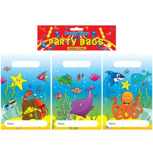 Pack of 12 Sea life Party Bags {DC}