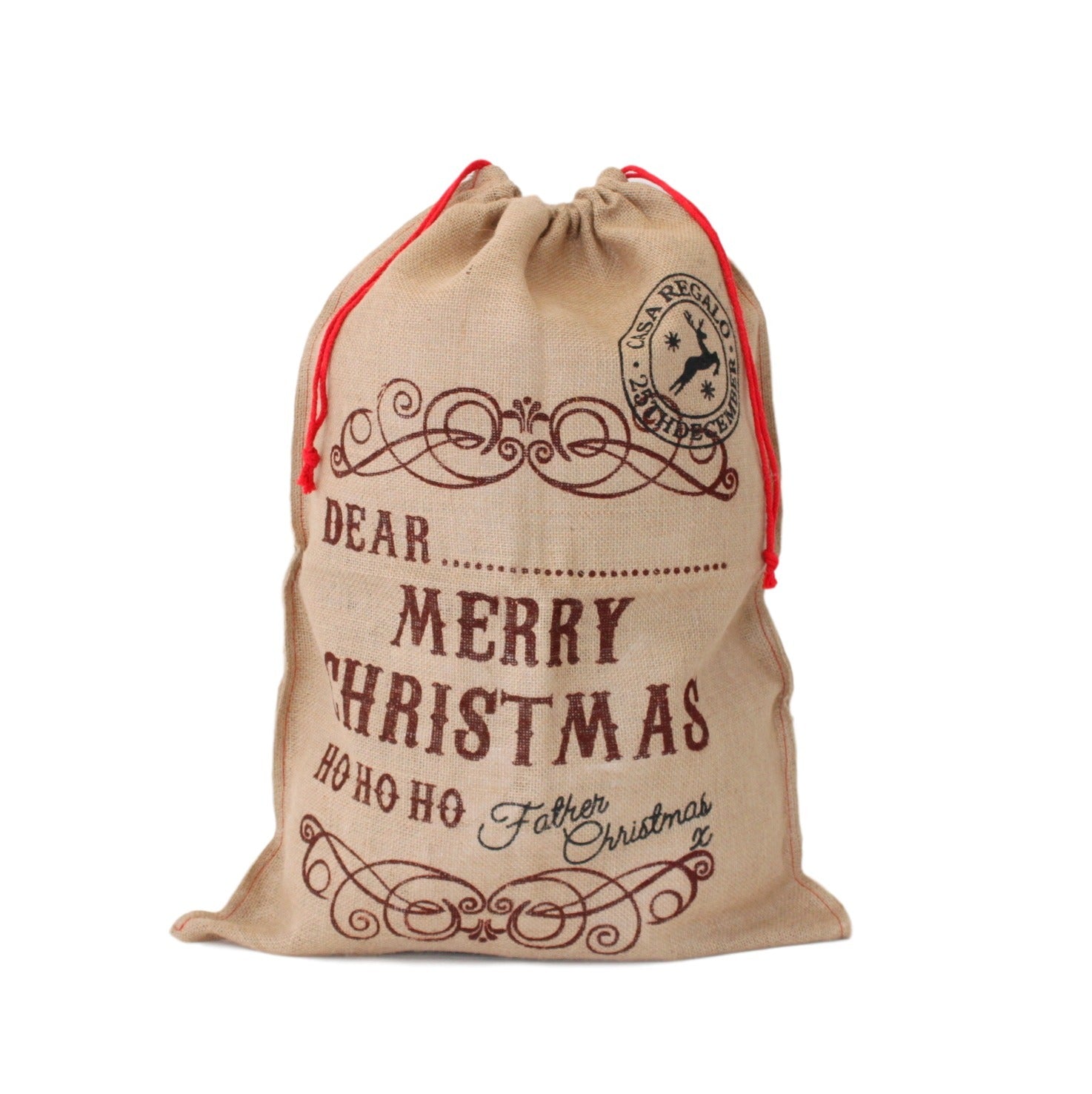 Christmas Hessian Sack {DC}