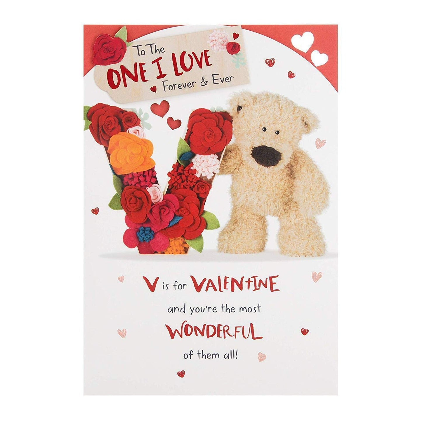 Hallmark One I Love Valentine's Day Card 'Forever' Medium 