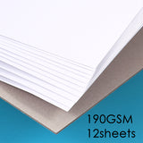 A4 Top Glued Open Watercolour Pad