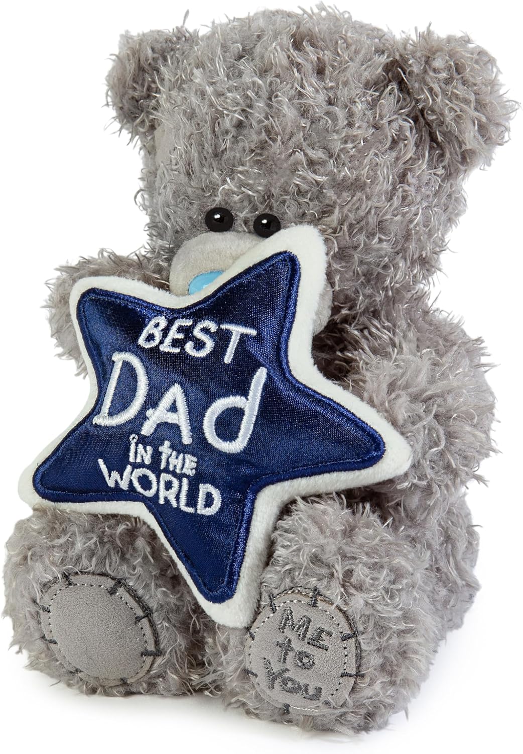 Me to You 'Best Dad In The World' Bear On A Gift Plinth For Father's Day Birthday Official Collection