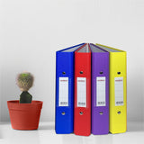 A5 Light Blue Paper Over Board Ring Binder by Janrax