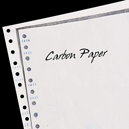 Pack of 100 A4 Black Carbon Paper Sheets