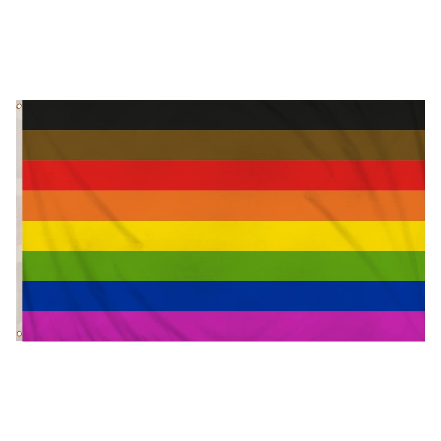 5ft x 3ft 8 Colour Pride LGBTQ+ Flag {DC}