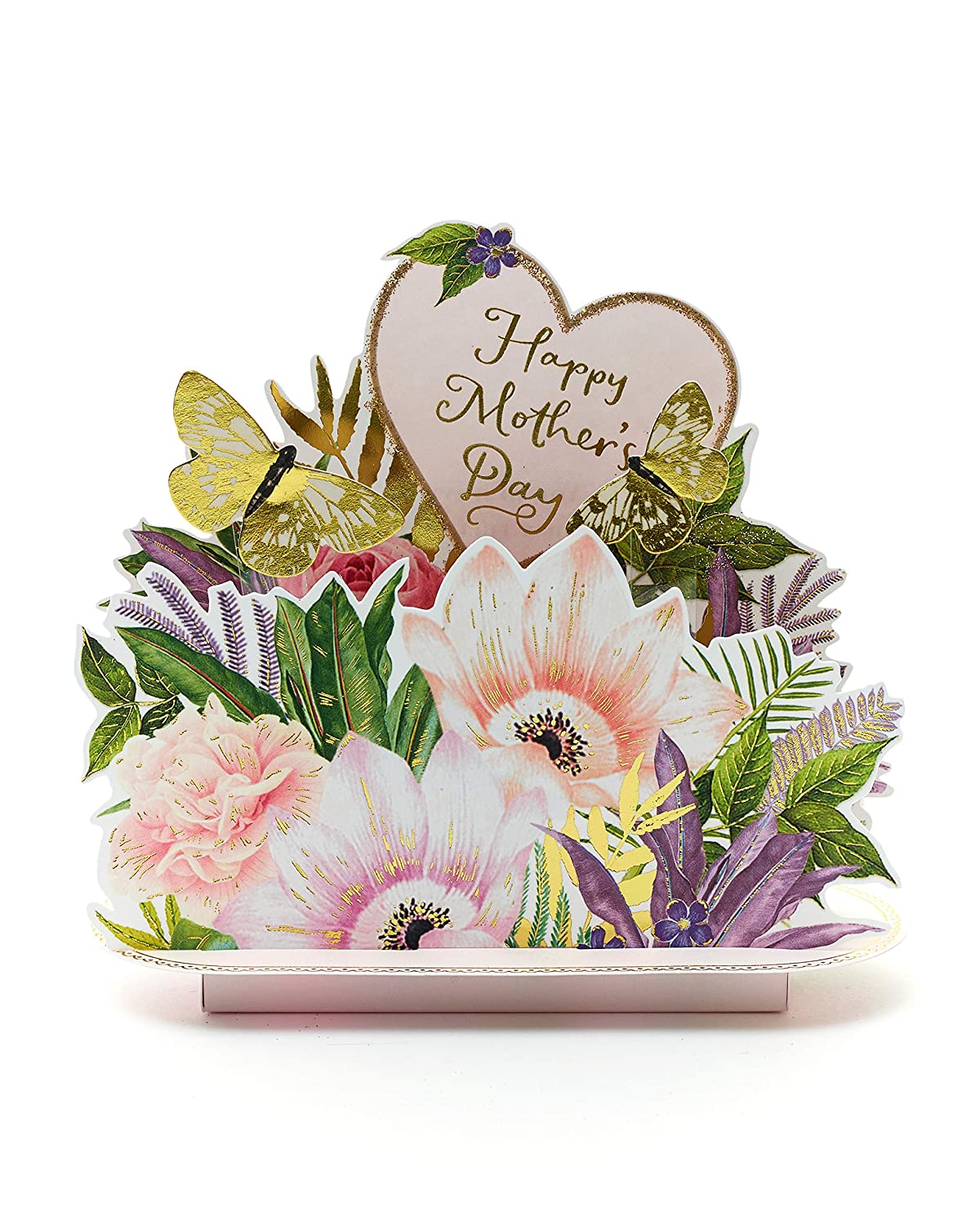 Special Mother's Day Card Pop Out 3D with Butterflies 