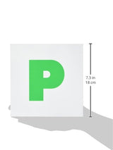 2 Driving Magnetic Green P Passed Plates