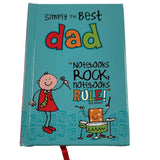 Simply The Best Dad A7 Notebook Father's Day Birthday Christmas Act {DC}