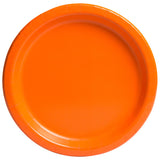 Pack of 16 Pumpkin Orange 9 inch Plates
