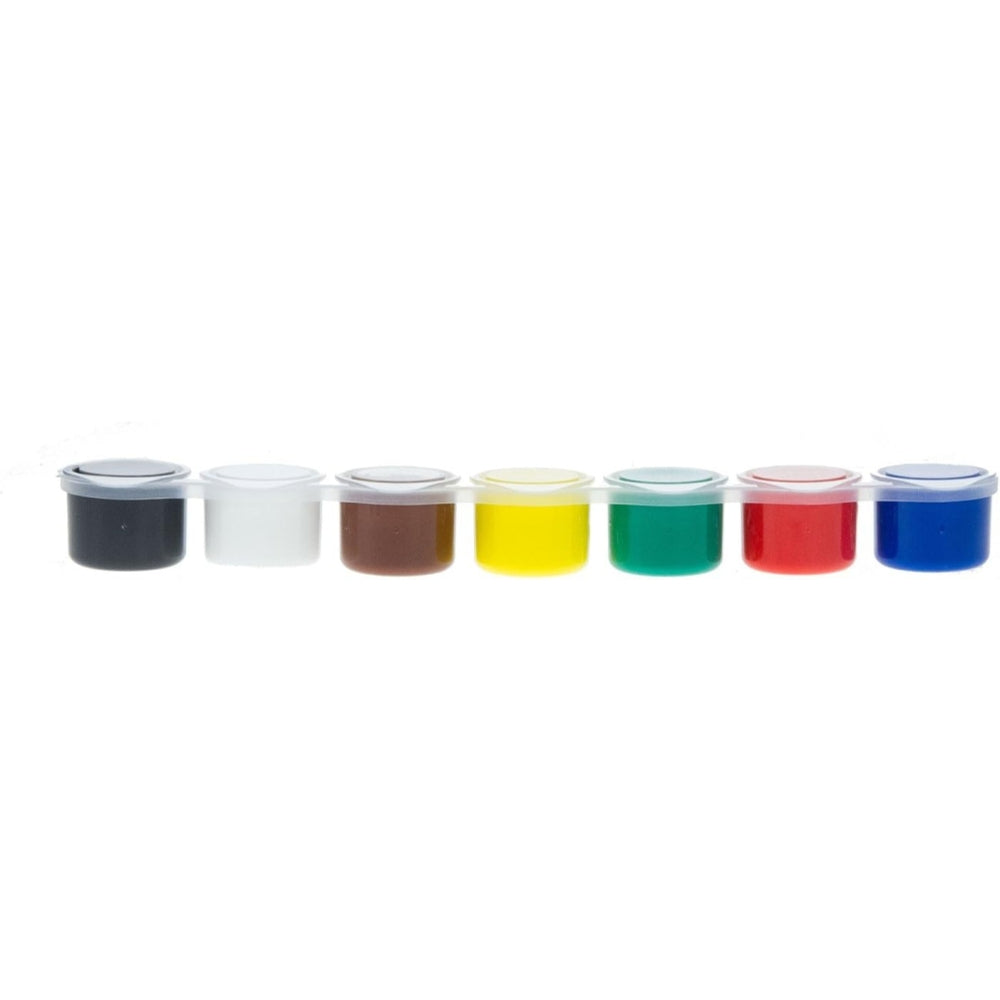 Pack of 7 Tempera Poster Paints 7 Colours