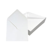 Pack of 50 White 100gsm 120x120mm Gummed Envelopes